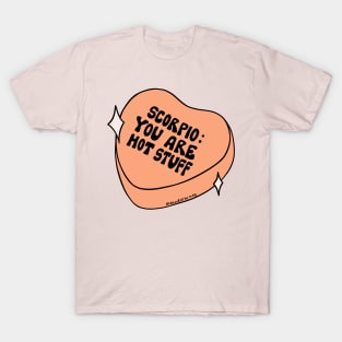 Scorpio Conversation Heart T-Shirt